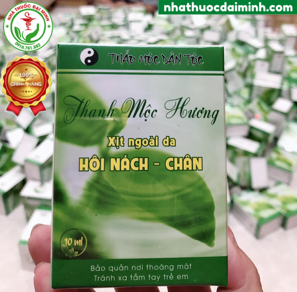 Xịt Hôi Nách Hôi Chân Thanh Mộc Hương - Hình ảnh 4