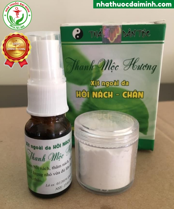Xịt Hôi Nách Hôi Chân Thanh Mộc Hương