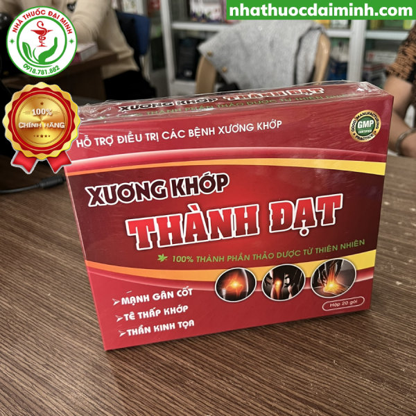 XƯƠNG KHỚP THÀNH ĐẠT HỘP 20 GÓI - - Hình ảnh 3