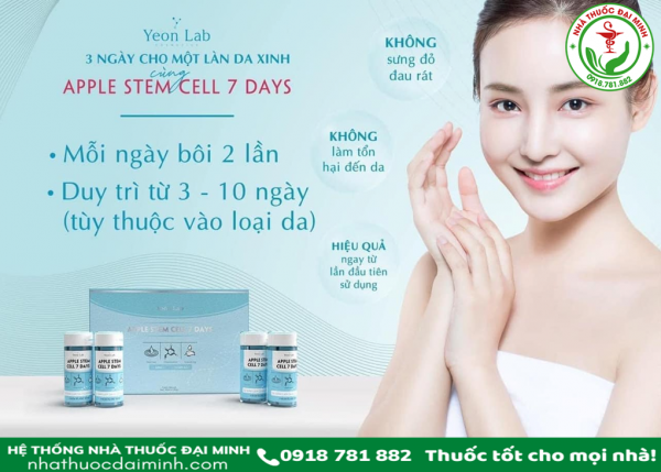 Tái tạo da Tế bào gốc Táo Dr Lacir - Hình ảnh 3