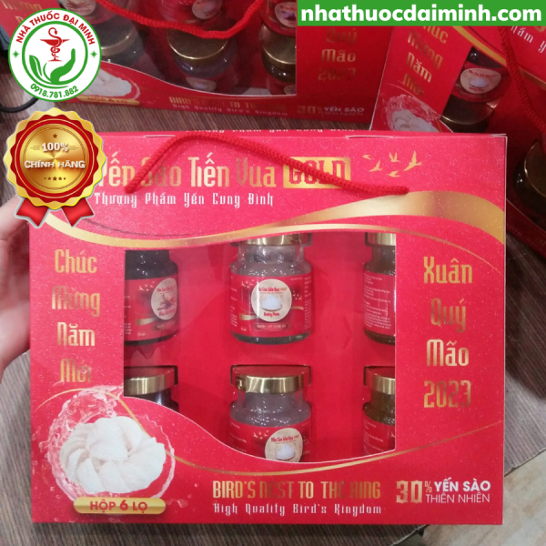 Yến Sào Tiến Vua Gold Xách 6 Lọ - Hình ảnh 2