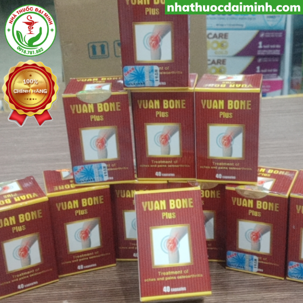 Viên Xương Khớp Mã Lai Yuan Bone Plus Lọ 40 Viên - Hình ảnh 2