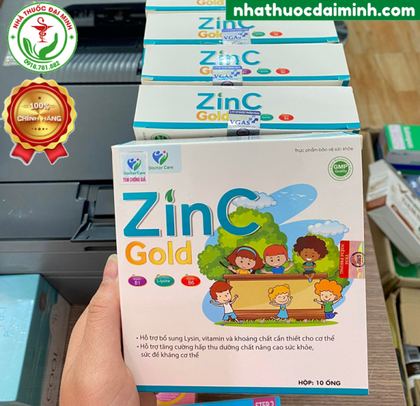 ZINC GOLD - BỔ SUNG VITAMIN KHOÁNG CHẤT CHO CƠ THỂ - Hình ảnh 3