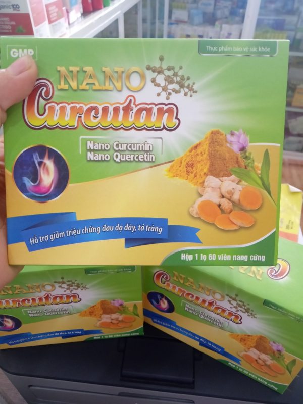 NANO CURCUTAN - HỖ TRỢ GIẢM CÁC TRIỆU CHỨNG DẠ DÀY, ĐẠI TRÀNG