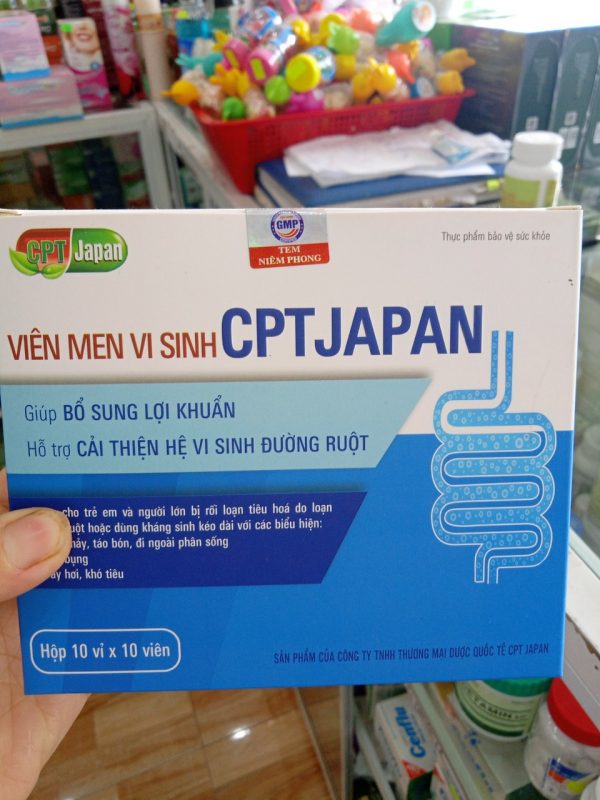 VIÊN MEN VI SINH CPT JAPAN - BỔ SUNG LỢI KHUẨN ĐƯỜNG RUỘT - Hình ảnh 2