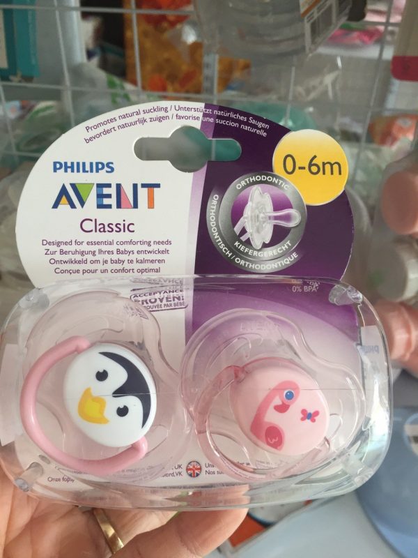 TY NGẬM PHILIPS AVENT HÌNH THÚ DÀNH CHO TRẺ TỪ 0 ĐẾN 6 THÁNG TUỔI