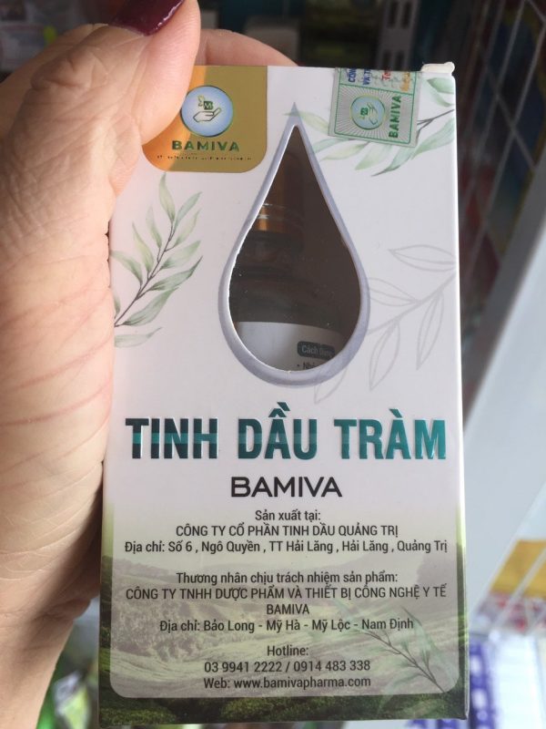 TINH DẦU TRÀM BAMIVA - Hình ảnh 3