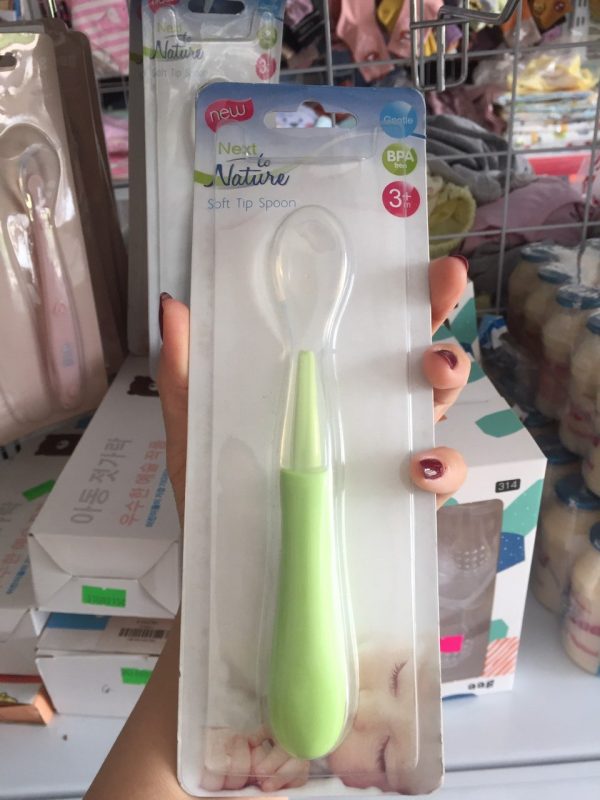 THÌA ĂN DẶM SILICONE MỀM NATURE - Hình ảnh 2