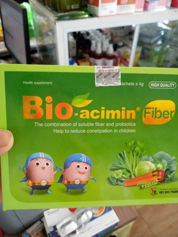 CỐM VI SINH BIO-ACIMIN FIBER MELIPHAR