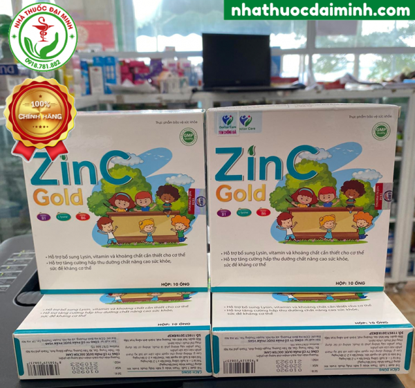 ZINC GOLD - BỔ SUNG VITAMIN KHOÁNG CHẤT CHO CƠ THỂ - Hình ảnh 2