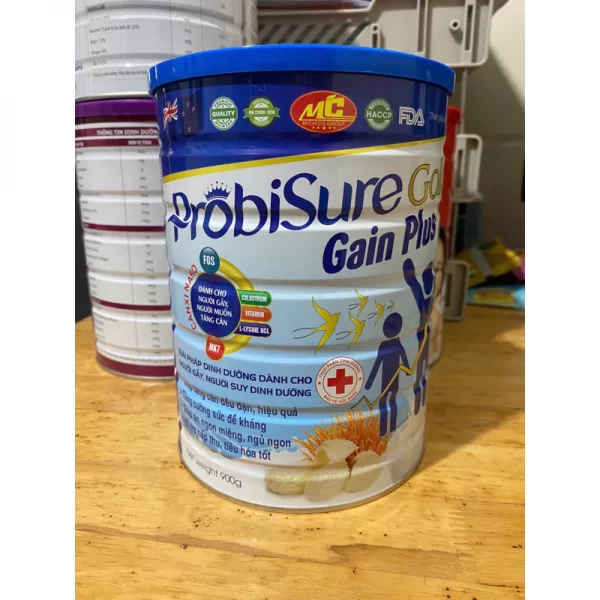 Sữa Bột Tăng Cân ProbiSure Gold Gain Plus Lon 900g - Dinh Dưỡng Dành Cho Người Gầy, Người Suy Dinh Dưỡng - Hình ảnh 2