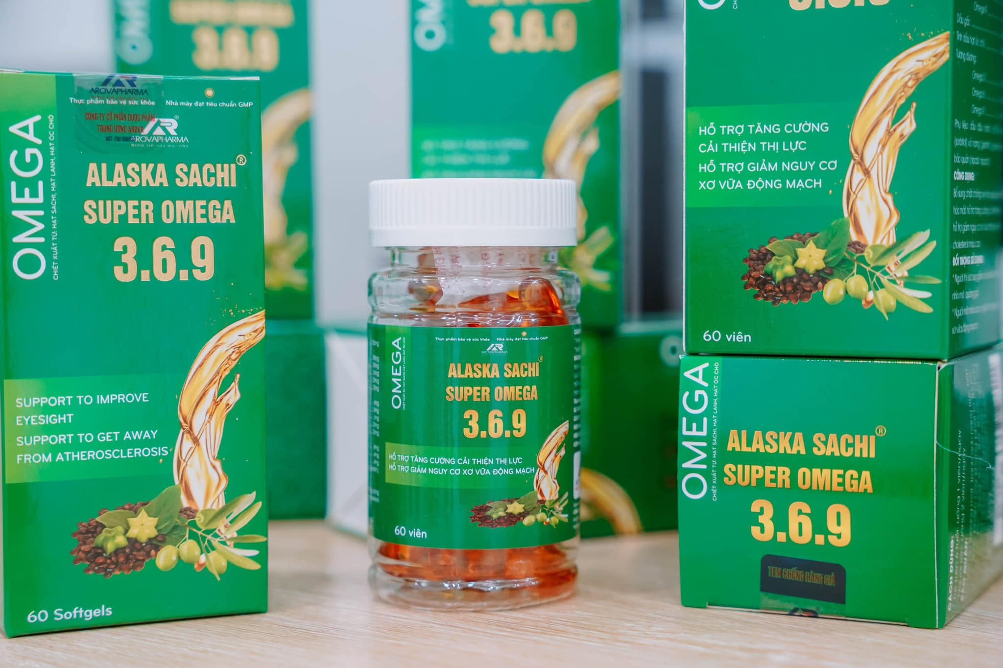 Alaska Sachi Super Omega 369 (Hộp 60 Viên) – Omega 3 Thuần Chay Chiết Xuất Từ Các Loại Hạt, Bổ Mắt, Tim Mạch - Ảnh 3