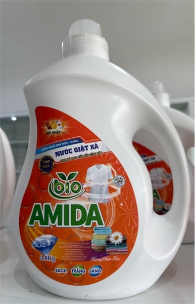 Nước Xả Vải Bio Amida Can 3.6kg - Ảnh 2