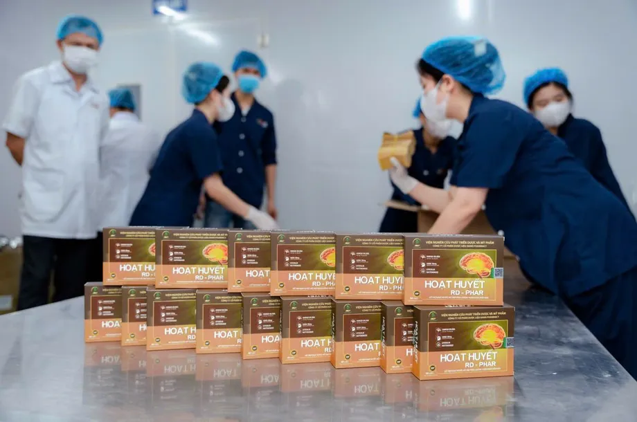 Hoạt Huyết RD-Phar (Hộp 40 Viên) – Giúp Tăng Tuần Hoàn Máu Não, Giảm Mất Ngủ & Đau Đầu - Ảnh 3