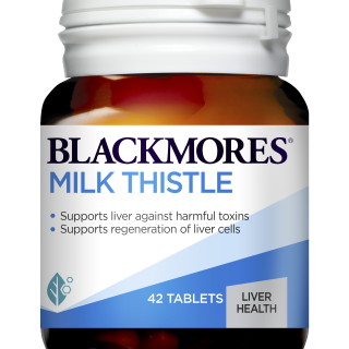 Blackmores Milk Thistle Lọ 42 Viên - Giúp bảo vệ gan chống độc và hỗ trợ tái tạo tế bào gan