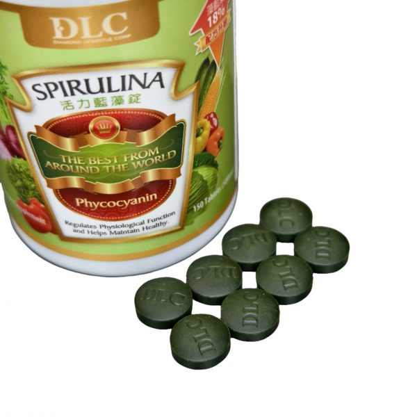 Tảo Xoắn DLC Spirulina Lọ 150 Viên - Giúp Bổ Máu, Thải Độc, Giúp Ngủ Ngon, Giảm Stress, Phục Hồi Sức Khỏe, Chống Lão Hóa Và Làm Đẹp Da - Ảnh 6