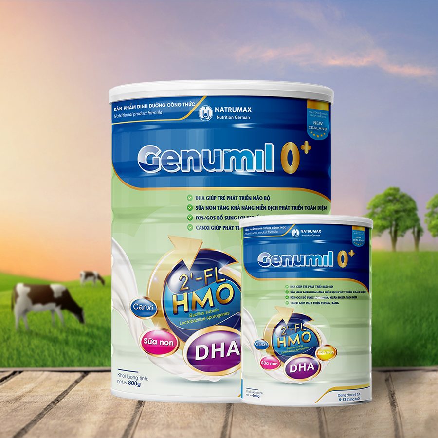 Sữa Non Dinh Dưỡng Natrumax Genumil 0+ (Trẻ 0 - 12 Tháng) – Tăng Đề Kháng, Phát Triển Trí Não & Tiêu Hóa Khỏe - Ảnh 4