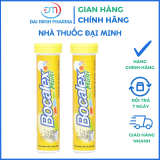 Viên Sủi Bocalex Multi DHG (Tuýp 20 Viên) – Bổ Sung Vitamin Tổng Hợp, Tăng Đề Kháng