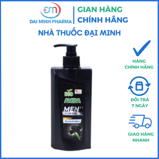Sữa Tắm Gội Bio Amida MEN 2 in 1 - Sữa Tắm Gội Cho Nam Giới