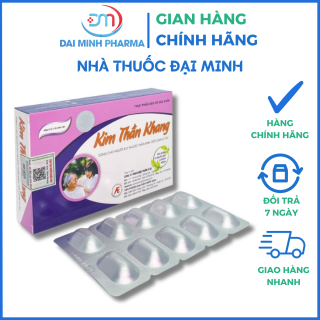 Kim Thần Khang (Hộp 30 Viên) – Viên Uống Dưỡng Tâm An Thần, Giảm Căng Thẳng, Mất Ngủ & Rối Loạn Lo Âu