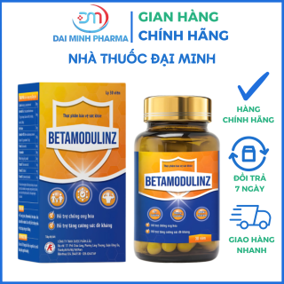 Viên Uống BetamodulinZ (Hộp 30 Viên) – Tăng Cường Đề Kháng, Chống Oxy Hóa & Phục Hồi Thể Trạng