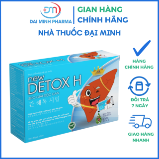 SIRO GIẢI ĐỘC GAN NEW DETOX H Hộp 30 Gói