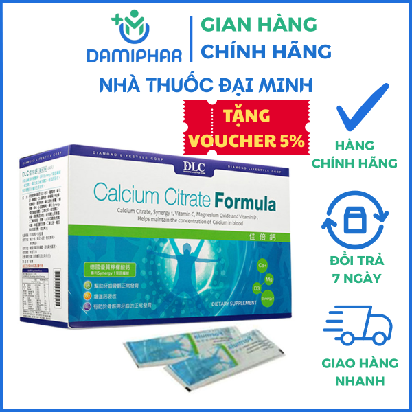 Canxi DLC Calcium Citrate Formula - Ảnh 2