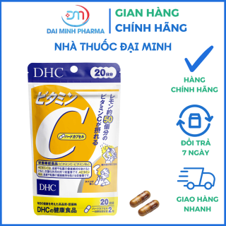 Viên uống Vitamin C DHC gói 30 viên