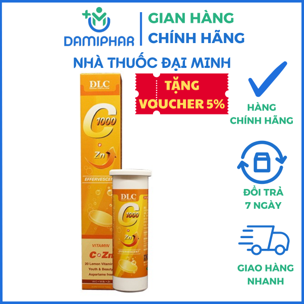 Vitamin C Hữu Cơ DLC C1000 1000mg - Ảnh 3