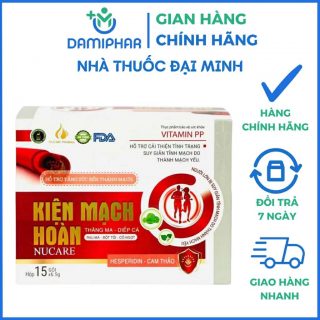 Viên Uống Kiện Mạch Hoàn Nucare Hộp 15 Gói