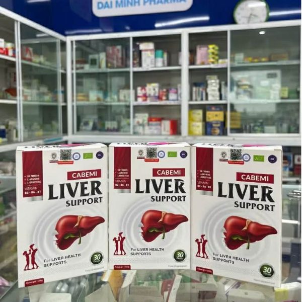 Bổ Gan CABEMI LIVER SUPPORT Hộp 30 Viên - Hỗ Trợ Cải Thiện Chức Năng Gan - Ảnh 3