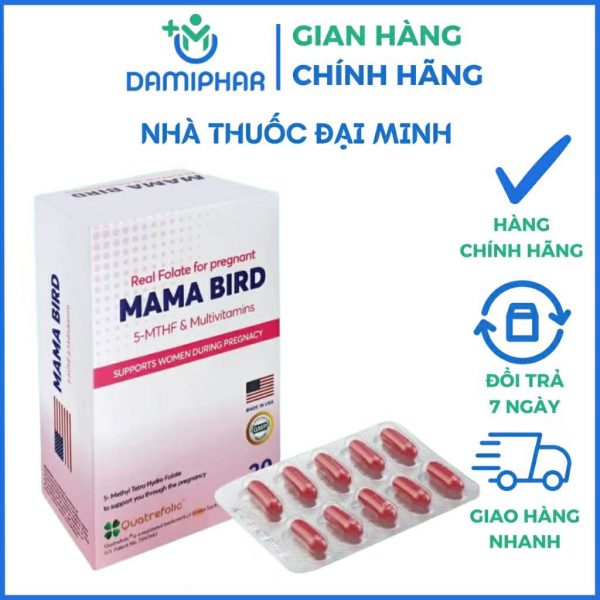 Mama Bird Hộp 30 Viên - Giúp Bổ Trứng, Tăng Khả Năng Thụ Thai