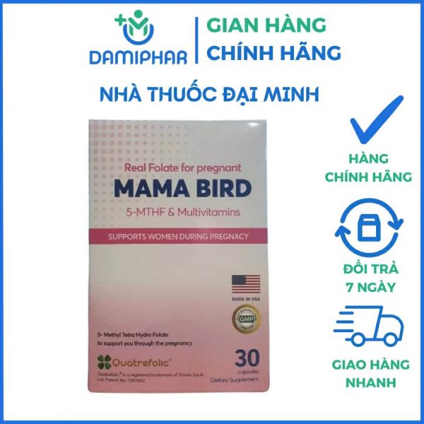 Mama Bird Hộp 30 Viên - Giúp Bổ Trứng, Tăng Khả Năng Thụ Thai - Ảnh 2