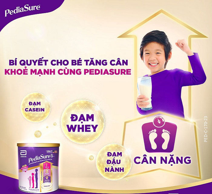 Sữa Bột PediaSure Abbott (850g) – Dinh Dưỡng Đột Phá Pepti Gro Cho Trẻ Biếng Ăn, Tăng Chiều Cao & Cân Nặng - Ảnh 6