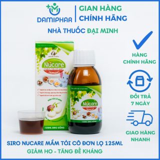Siro Mầm Tỏi Cô Đơn Nucare Taimuho Lọ 125ml