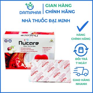Viên Nucare Mầm Tỏi Cô Đơn (90 Viên) – Hỗ Trợ Giảm Mỡ Máu & Bảo Vệ Tim Mạch