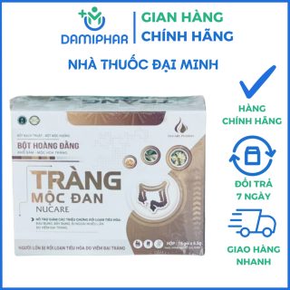 Tràng Mộc Đan Nucare (15 Gói) – Hỗ Trợ Viêm Đại Tràng & Rối Loạn Tiêu Hóa