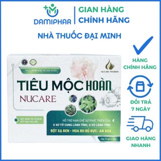 Tiêu Mộc Hoàn Nucare (15 Gói) – Hỗ Trợ Giảm Kích Thước Khối U, Nang, Hạch